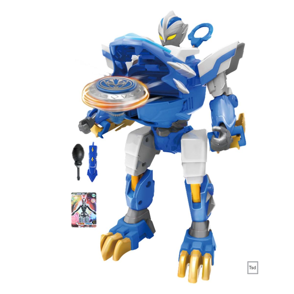 Mecha Robot Spinnings Top Toys For Kids Building Set
