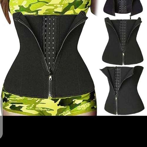Zipper Breasted Tummy Reduction Waist Trimmer