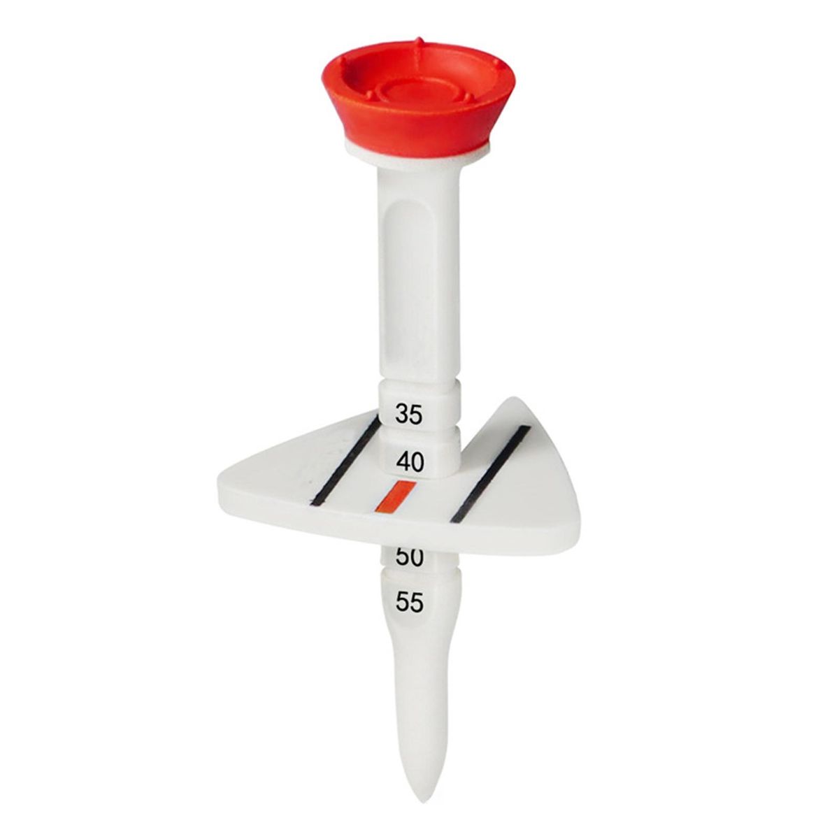 Golf Training Tees Premium Adjustable Golf Tee Reduce Friction Enhance Red