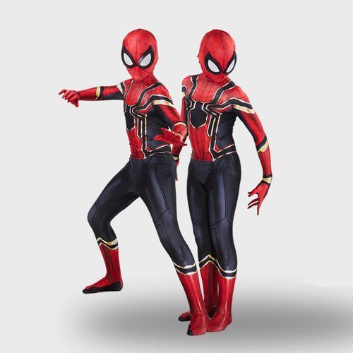 Spider Costume Spider Man Kids Adult Superhero Cosplay