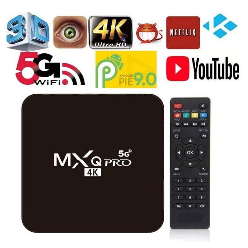 Smart TV Box Android Box MXQ PRO 3D 4K Video Android Box