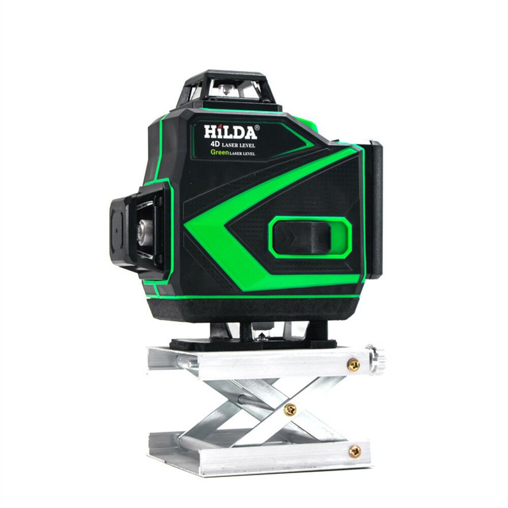 HILDA 16 Line Green Light Infrared Water Laser Level Double