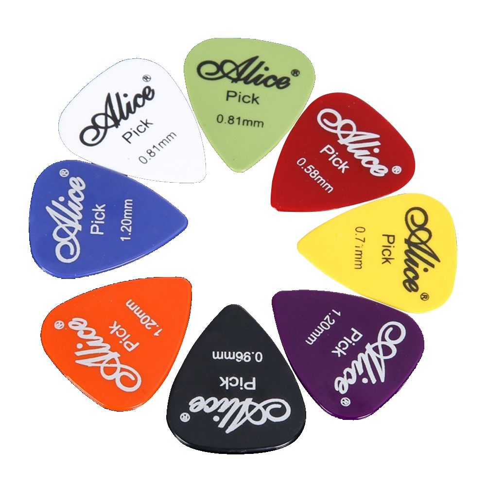 Guitar Picks Box Case Set 0.58-1.5mm Thickness