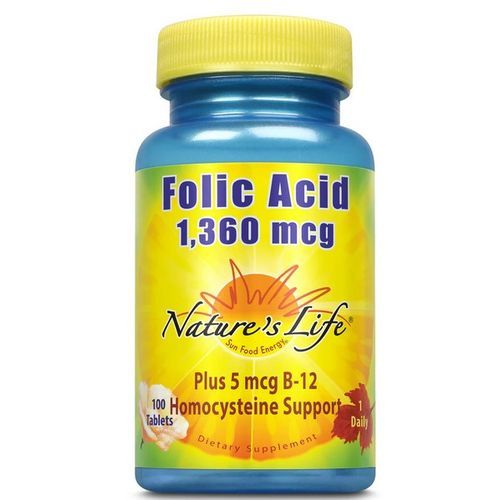 Acid 1,360mcg - Vegetarian 100 Tablets