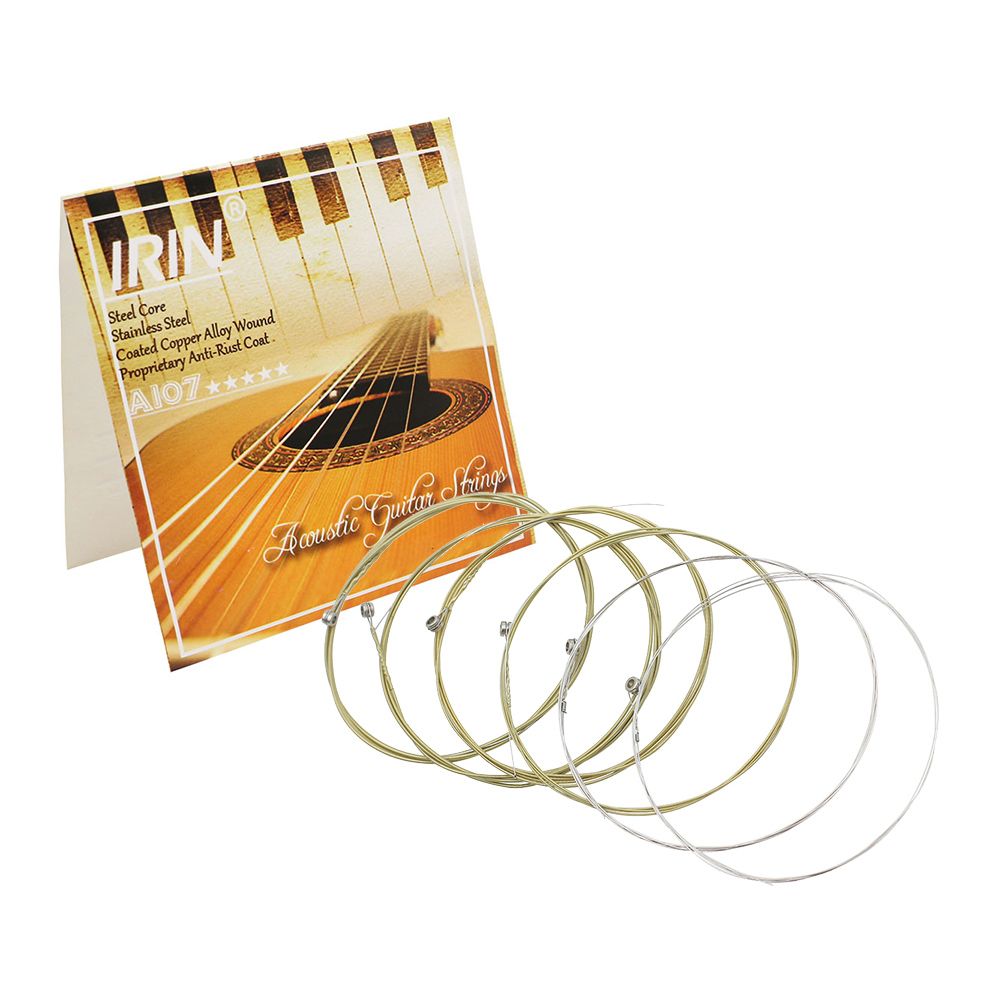 Acoustic Folk Guitar Strings Replacement Full Set
