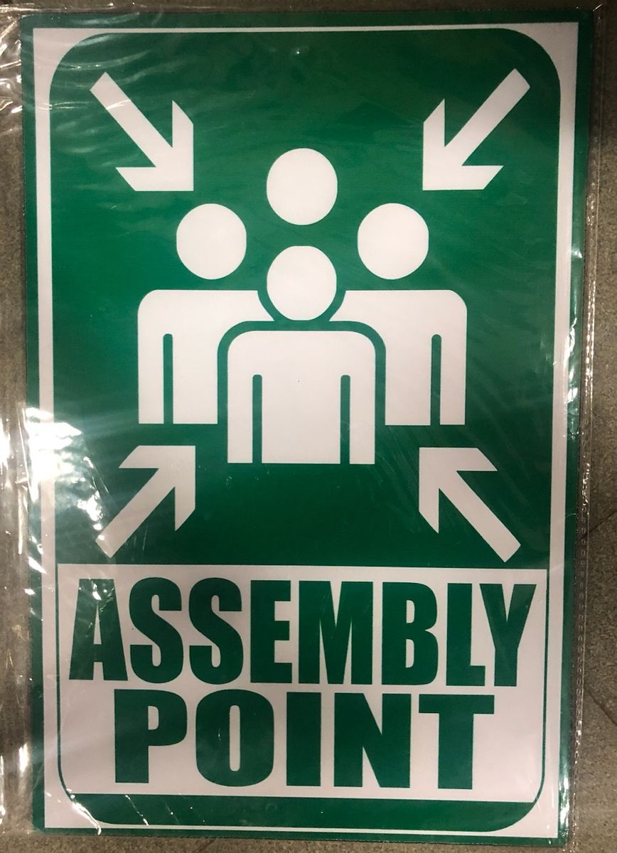 Assembly Point Safety Signage