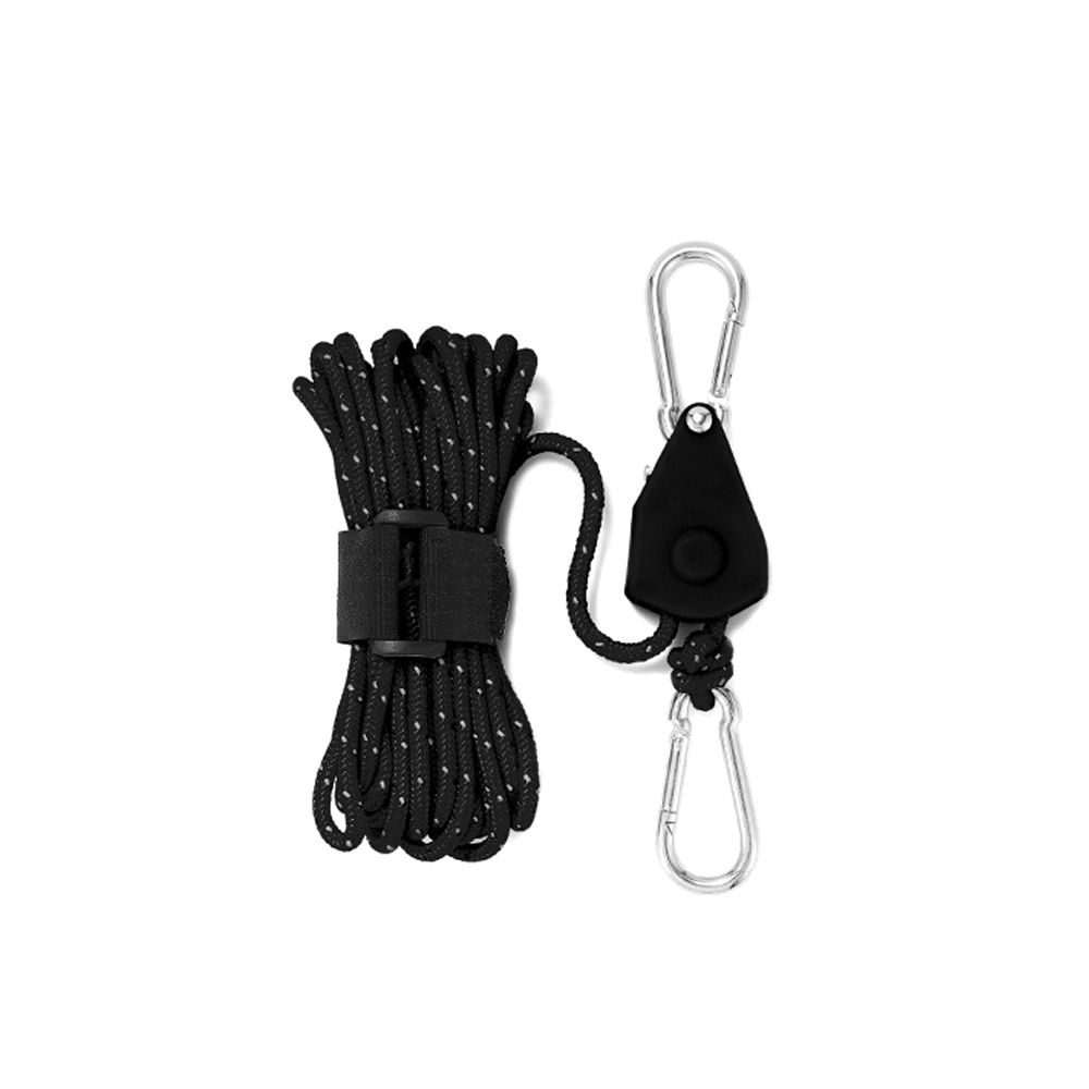 Outdoor Camping Thicken Pulley Rope Adjustable Tent Canopy-S