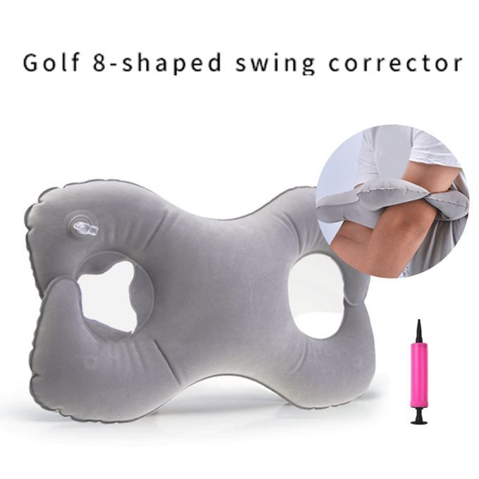 Golf Swing Muscle Memory Training  Practice Corrector Arm Gray