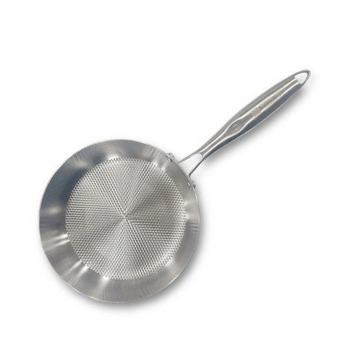 Royal Kent Barrel Triple Stainless Steel Frying Pan