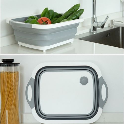 Multi-function 3 In 1 Folding Cutting Board
