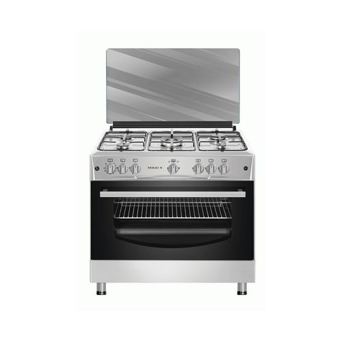 5 Burner 60*90 Gas Cooker - Inox
