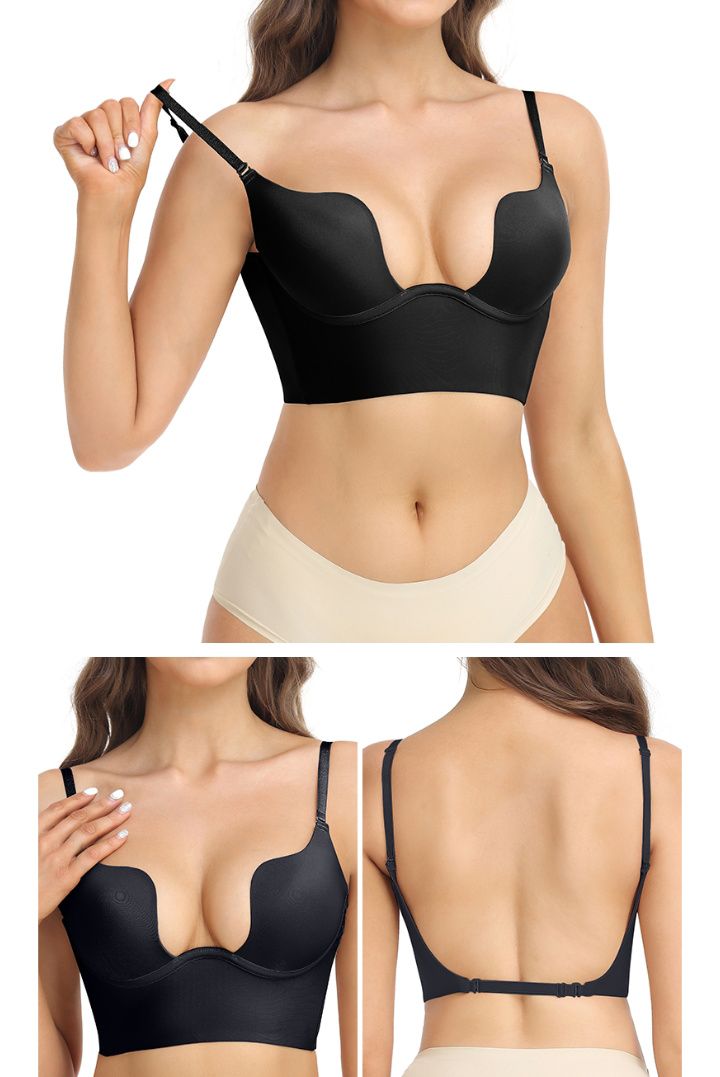 Women Backless Push Up Chest Lingerie