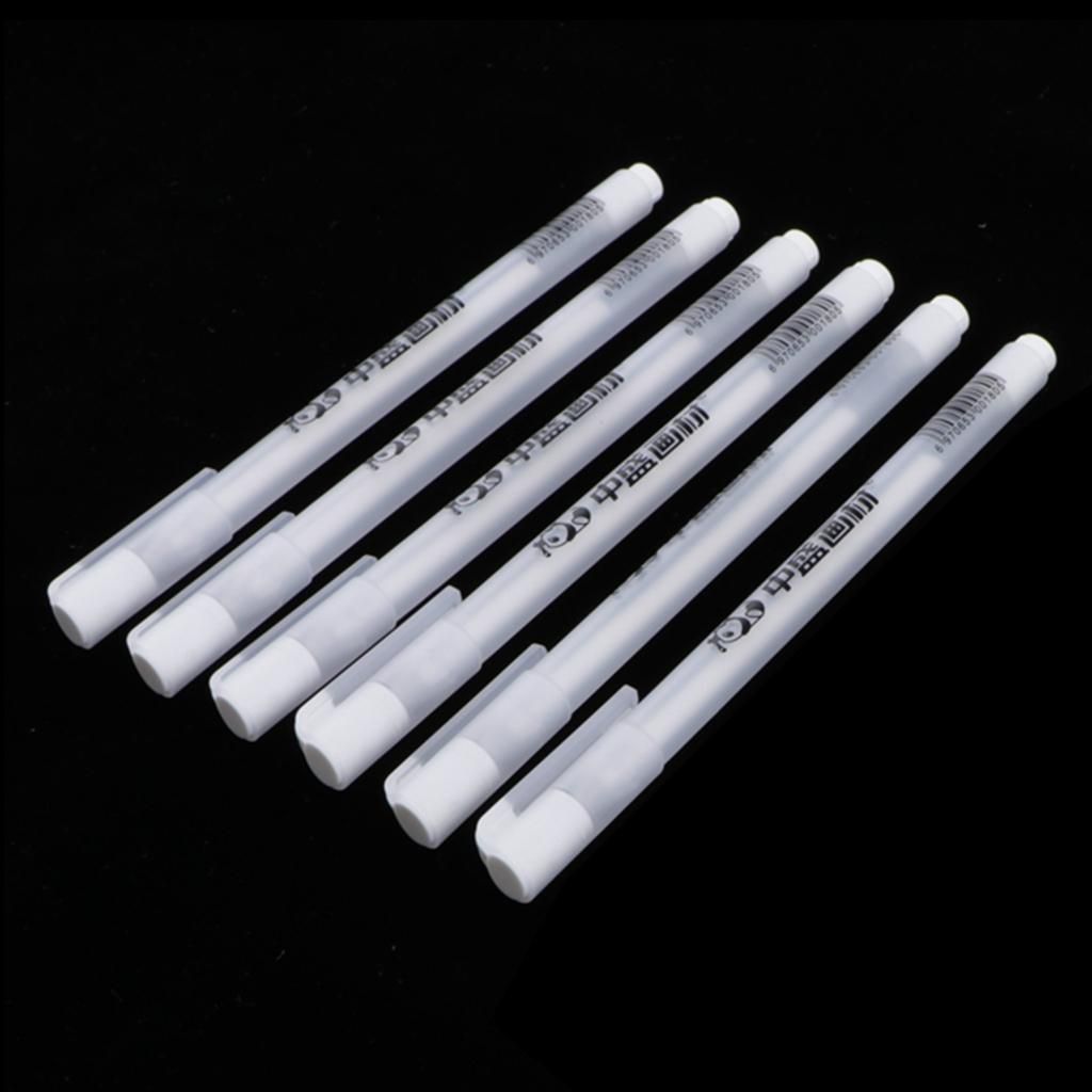 Fine Tip Artist White  Pens With Permanent And Long Lasting Ink