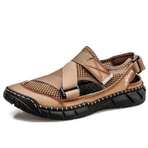 Big Size Mens Outdoor Hiking Water Shoes-Yellow