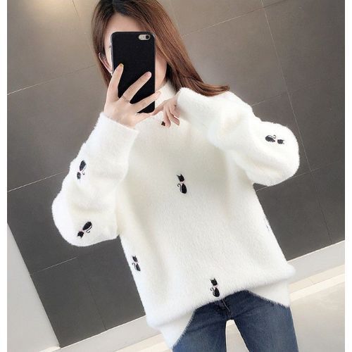 Women's Popular Knitted Bottoming Shirt Autumn And Winter Tops