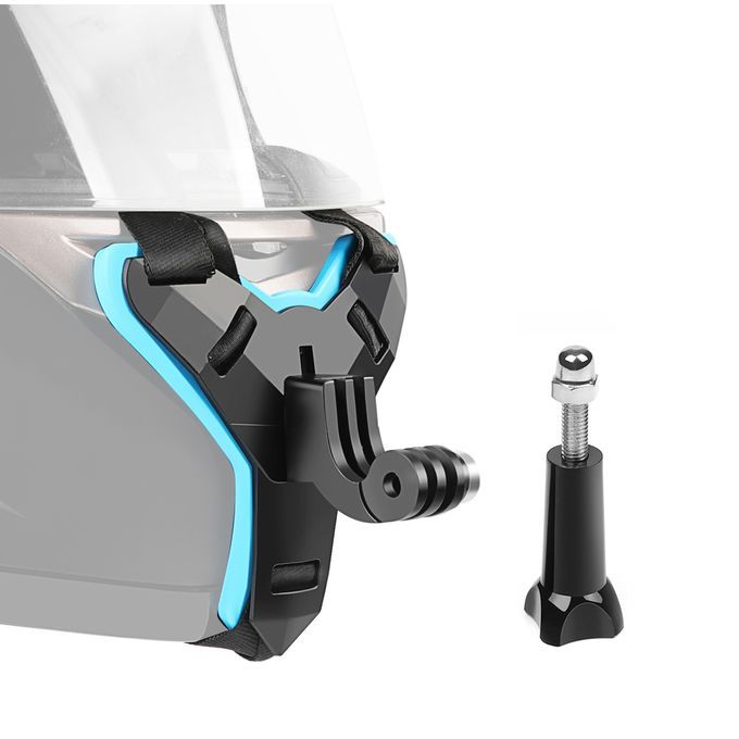 Full Face Chin Mount Jaw Holder Motorcycle Strap For