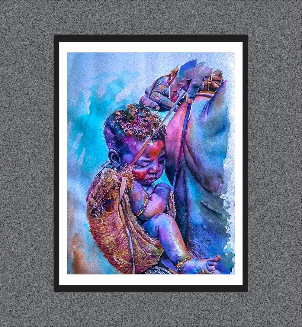 Mother & Child Frame 12x16