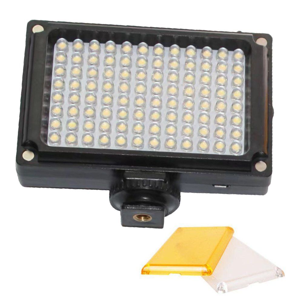 96 Video Light Portable Selfie Fill Light Spotlight With Hotshoe