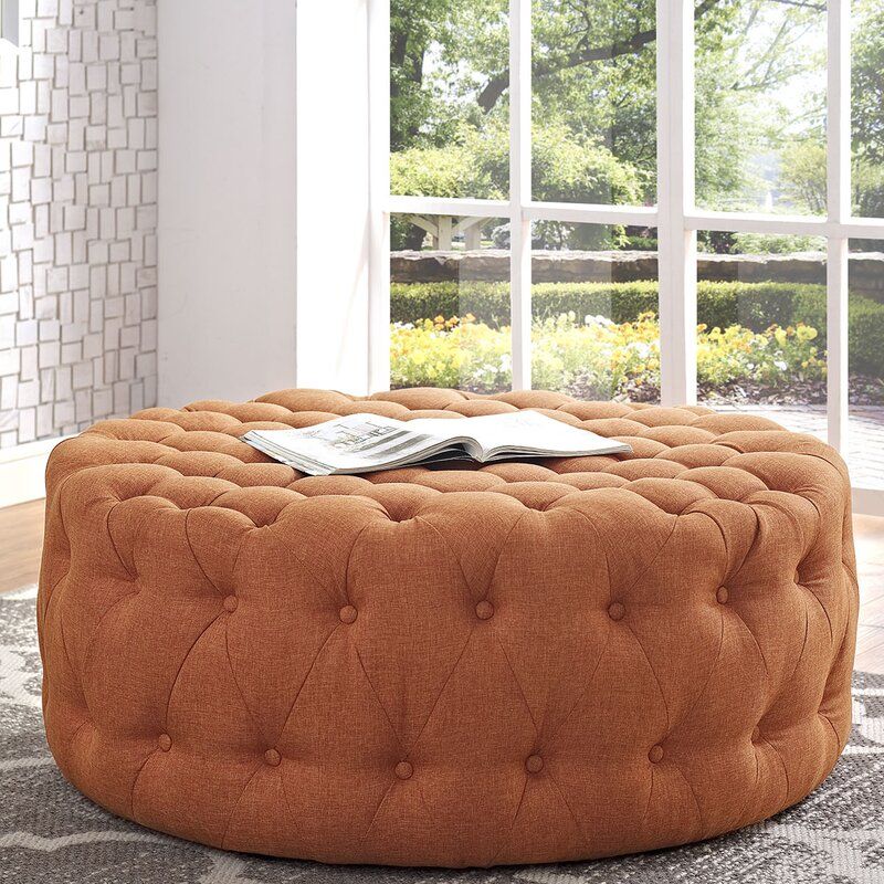 Kenedy Tufted Cocktail Ottoman[delivery Within Lagos Only] (Lagos Delivery Only)