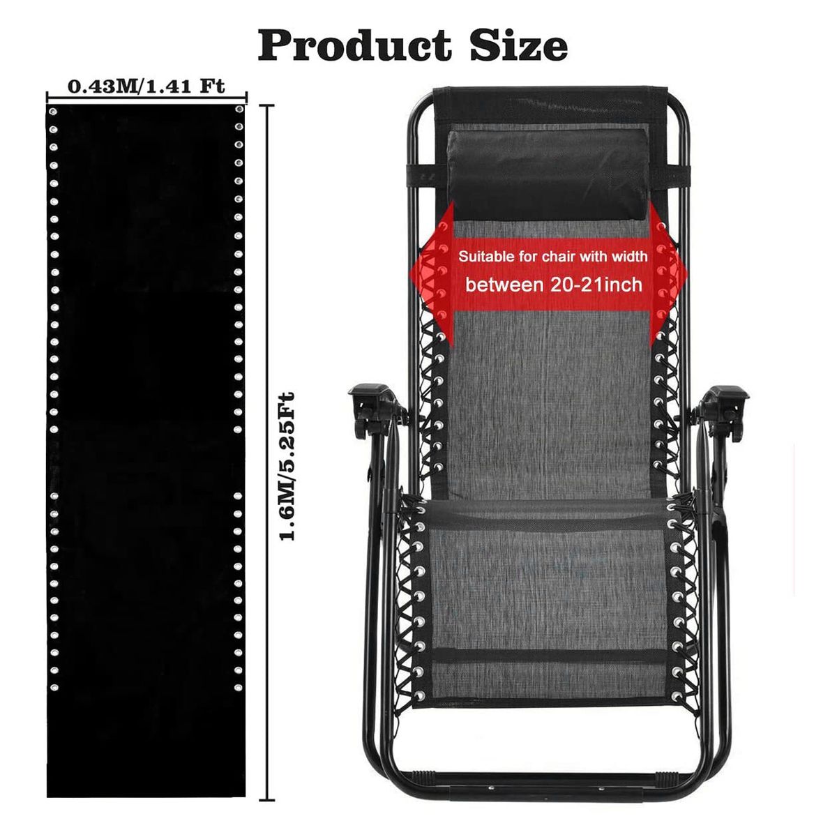 Zero Gravity Chair Replacement Fabric Folding Recliners