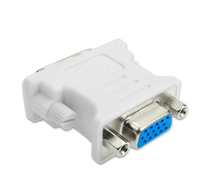 Video Adapter DVI Male To VGA Female Adapter Computer To Monitor DVI Male (24+5) To VGA Female