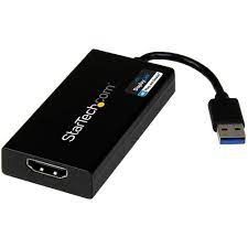 USB 3.0 To HDMI Adapter - 4K 30Hz Ultra HD - DisplayLink Certified - USB Type-A To HDMI Display Adapter Converter For Monitor - External Video & Graphics Card - Mac & Windows