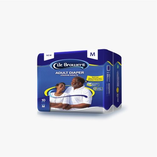 Dr.Brown Adult Diaper 10pcs....Medium