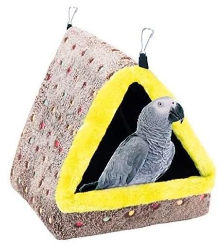 Plus velvet thickened autumn and winter warm cotton nest parrot guinea pig chinchilla parrot cotton nest hedgehog winter sleeping bag bird nest