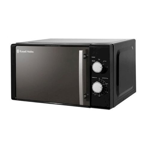 Mirror Face Microwave - Black And Silver