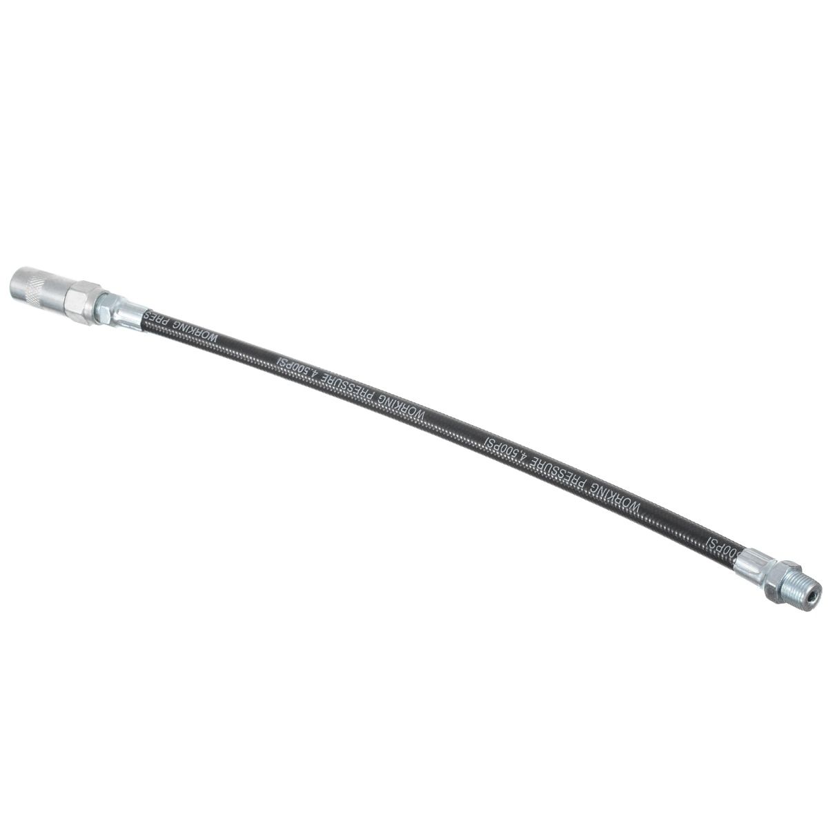 13'' Plumbing Grease Hose High Pressure Long Extension Hand OperateWhip Hosepipe Hose Heavy Duty Grease Tools Flexible Durable