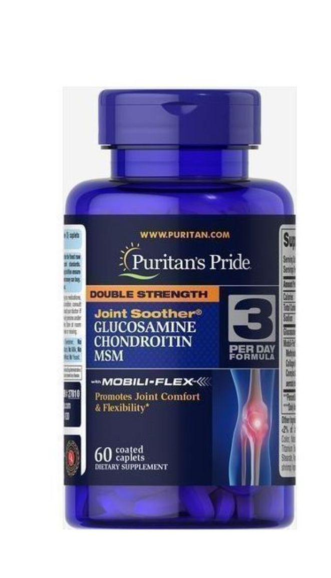 Double Strength Glucosamine, Chondroitin&MSM Joint X 60 Caps