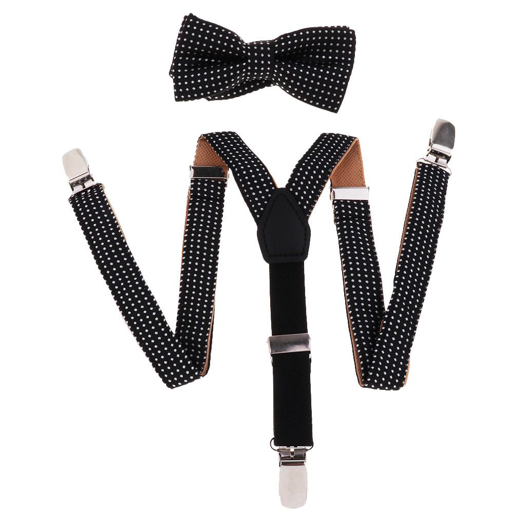 Wedding Casual Party Formal Adjustable  Kids Black