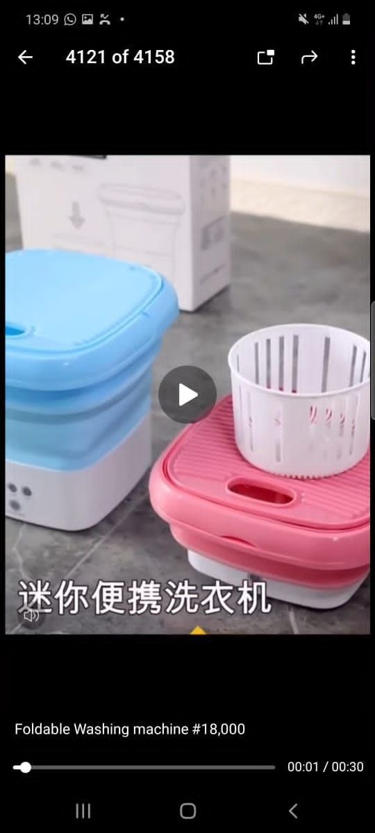 Mini Portable Foldable Washing Machine