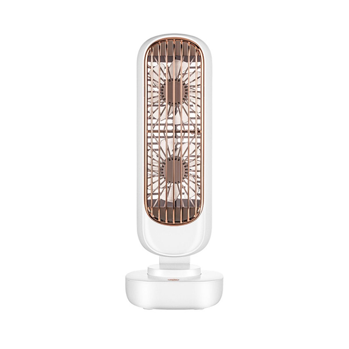 New Stand Mini USB Fan Battery Rechargeable Tower Table Fan Type-C Portable Desktop Air Cooler for Home Study Camping 3