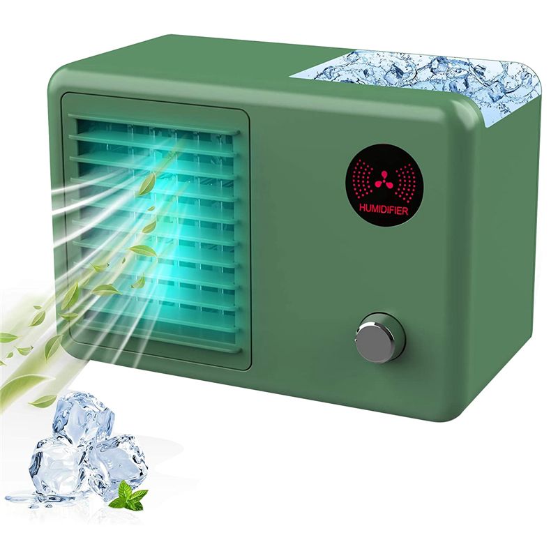 Personal Air Cooler Fan, 2000 MAh Cordless Portable Air