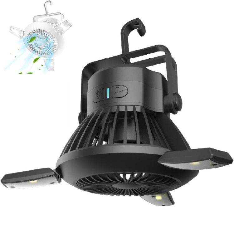 Solar Camping Lamp Fan Mosquito Repellent Lamp