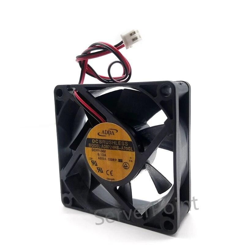 Original for AD0724HB-A70GL 7cm/CM 7025 24V 0.13A 7cm inverter fan
