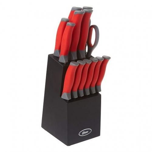 Lindbergh14 Piece Cutlery Black Block Set