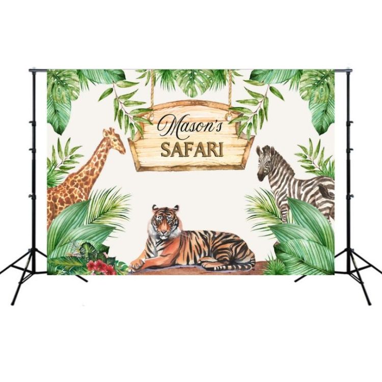2.1m X 1.5m Carnival Kids Birthday Party Background Cloth