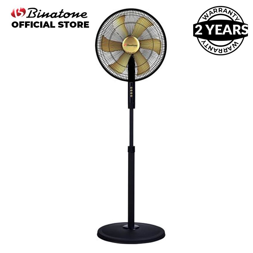 1.6 Metre Stand Fan (ITAL 1660) - Black