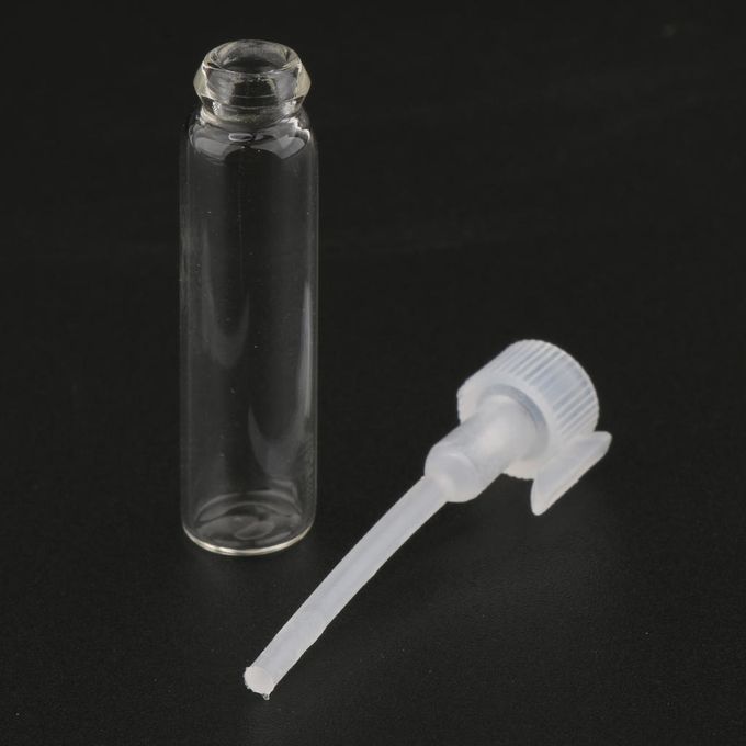 Bulk 150 Pcs 1ml Mini Glass Bottle Sample Vials For Essential Oil