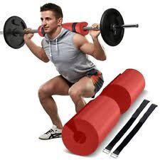 Foam Padded Barbell Bar Covers Squat Pad Weight Lifting Shoulder
