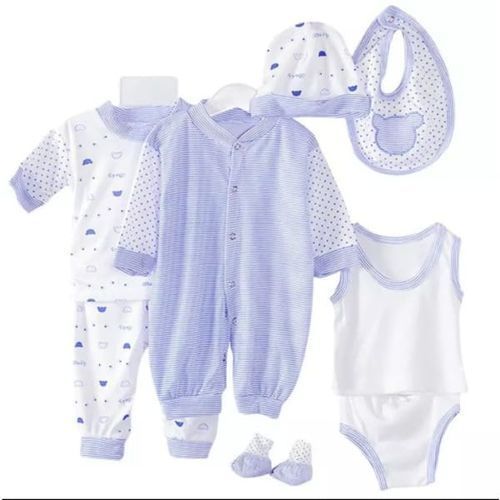 8 In A Pack New Born Unisex Baby Wear