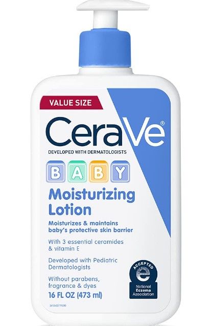 Baby Moisturizing Lotion With Hyaluronic Acid & Ceramides  16 OZ