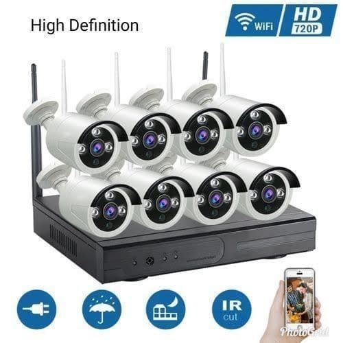 8ch Wireless Cctv System