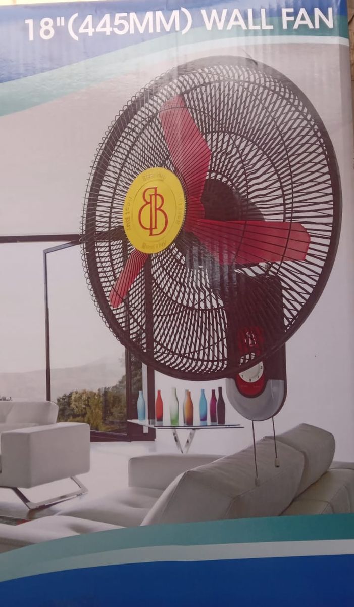 Heavy Breeze Wall Fan- 18 Inches