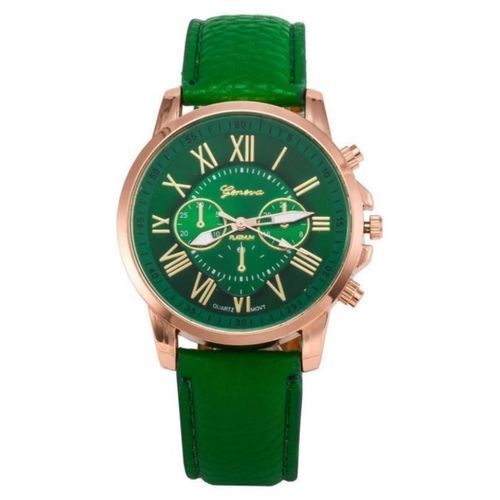 Casual Chronograph Watch -Green