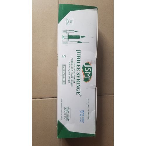 Jubilee Syringe 100pcs