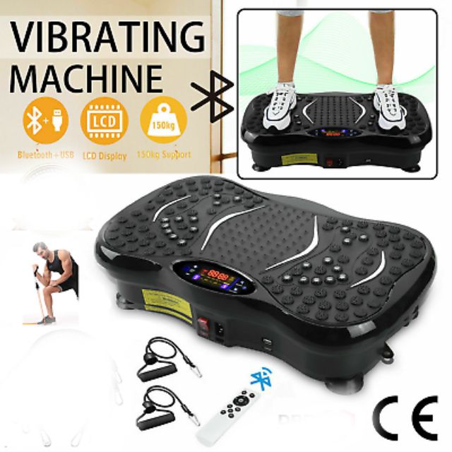 Whole Body Exercise Vibrating Platform Massager, Reduces Fat & Increase Blood Circulation