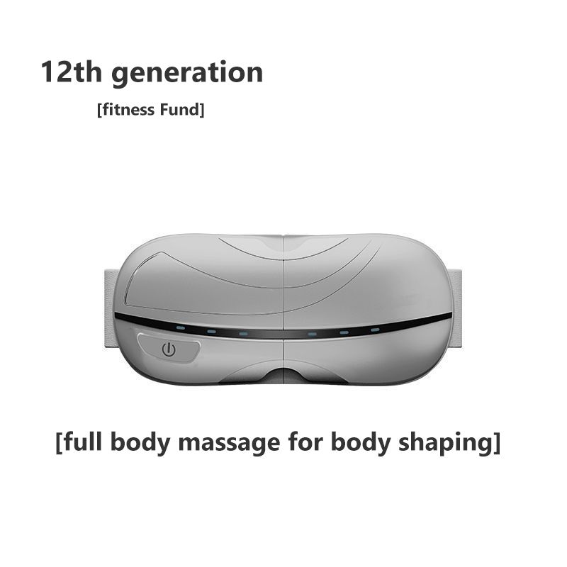 Slimming Machine Weight Loss Back Massager Lazy Fitness Exercise Equipment Belt-Blue